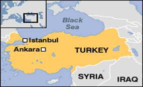 Map of Turkey