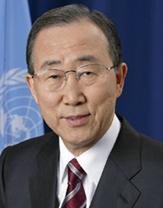 Official portrait of Secretary-General Ban Ki-moon. Click photo to enlarge.