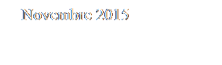 Casella di testo: Novembre 2015