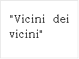 "Vicini dei vicini"