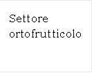 Settore ortofrutticolo