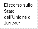 Discorso sullo Stato dellUnione di Juncker