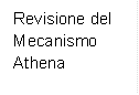 Revisione del Mecanismo Athena