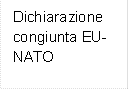 Dichiarazione congiunta EU-NATO