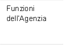 Funzioni dellAgenzia

