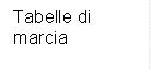 Tabelle di marcia