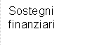 Sostegni finanziari 