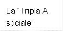 La Tripla A sociale