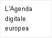 LAgenda digitale europea