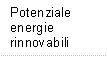 Potenziale energie rinnovabili