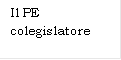 Il PE colegislatore