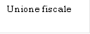 Unione fiscale