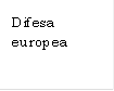 Difesa europea