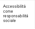 Accessibilit come responsabilit sociale