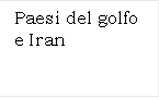 Paesi del golfo e Iran