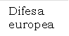 Difesa europea