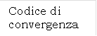 Codice di convergenza