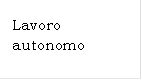 Lavoro autonomo