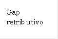 Gap retributivo
