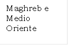 Maghreb e Medio Oriente