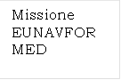 Missione EUNAVFOR MED