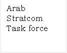 Arab Stratcom Task force