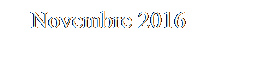 Casella di testo: Novembre 2016