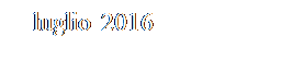 Casella di testo: luglio 2016