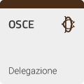 DELEGAZIONE PRESSO L'ASSEMBLEA PARLAMENTARE DELLA ORGANIZZAZIONE PER LA SICUREZZA E LA COOPERAZIONE IN EUROPA (OSCE)