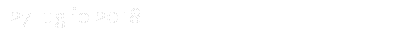 27 luglio 2018

