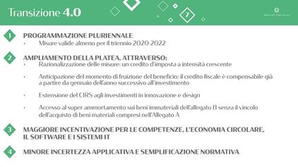 Slide dell'intervento del Ministro. I testi sono disponibili nel pdf allegato