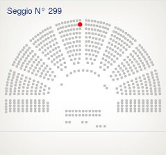 dove siede il deputato